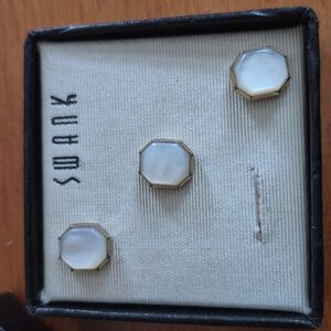 Vintage SWANK Formal Tuxedo Studs